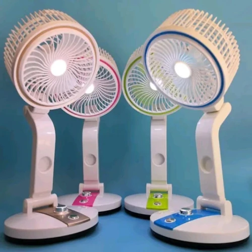 LR 2018 Folding Fan with 3000mAh Battery
