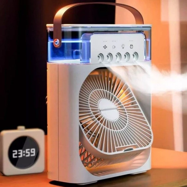 Rechargeable Air Cooler with Low Noise Operation 3...