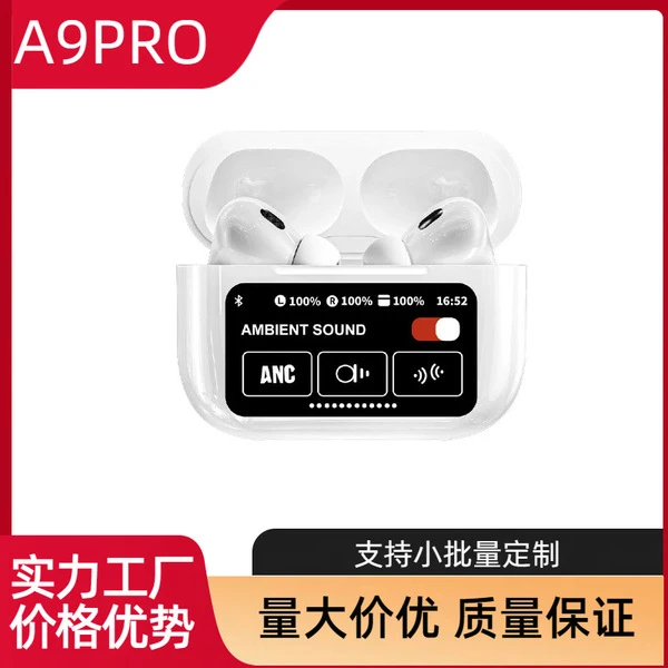 A9 Pro ANC Touch Display Earbud