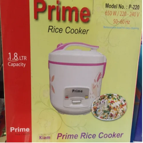 Prime Rice Cooker 1.8 liter