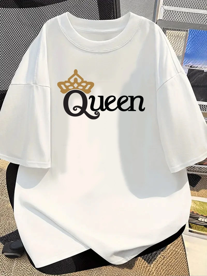 Drop Shoulder Ladies T-shirt