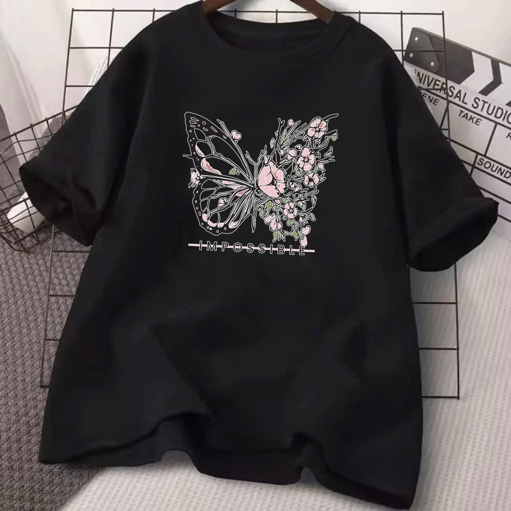 Drop Shoulder Ladies T-shirt