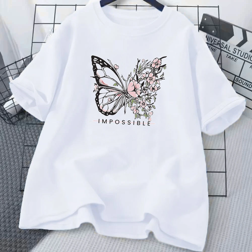 Drop Shoulder Ladies T-shirt