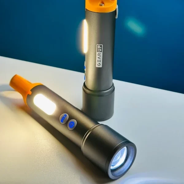GearUP K57 Multifunctional Rechargeable Torch