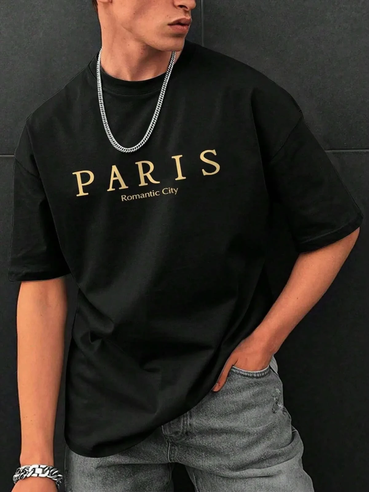 Premium Cotton Drop Shoulder Tshirt